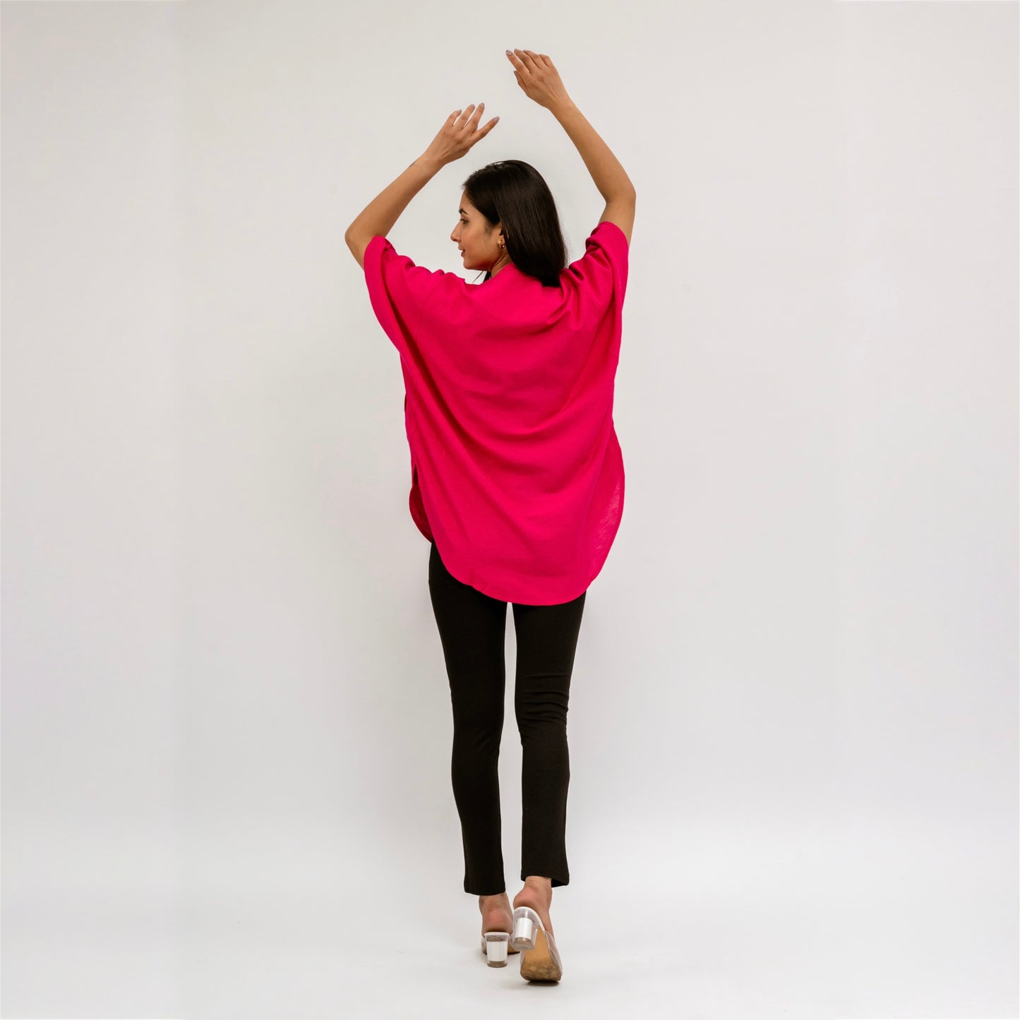 Raw's Yoga Tunic (Hot pink)