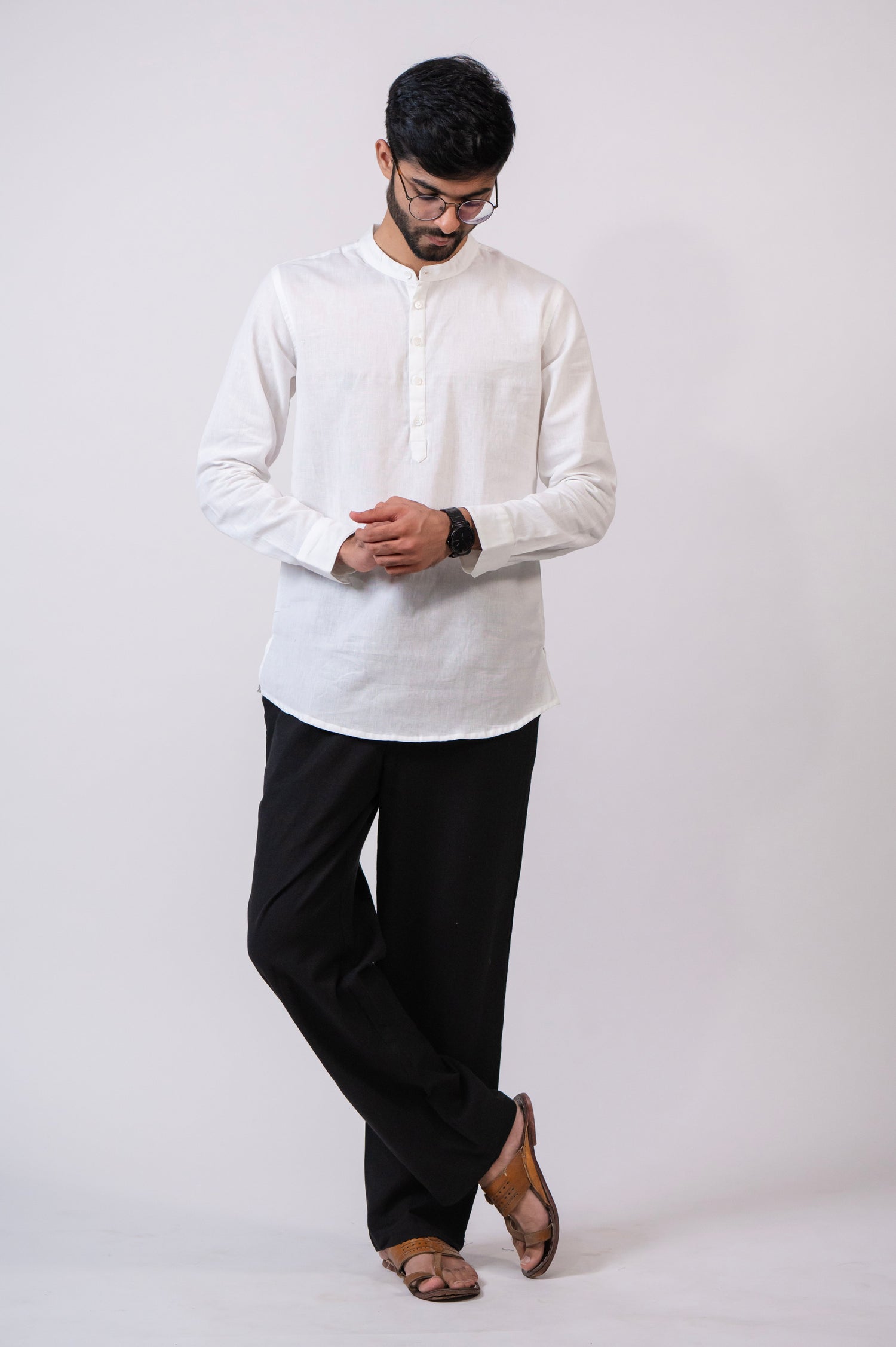 Raw's Relaxed Straight-fit pants