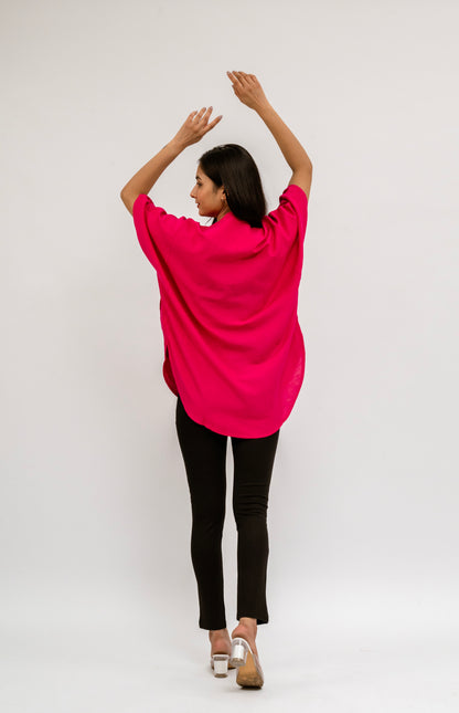 Raw's Yoga Tunic (Hot pink)
