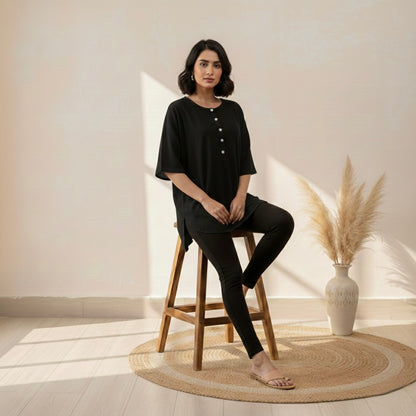 Raw's Yoga Tunic (Black)