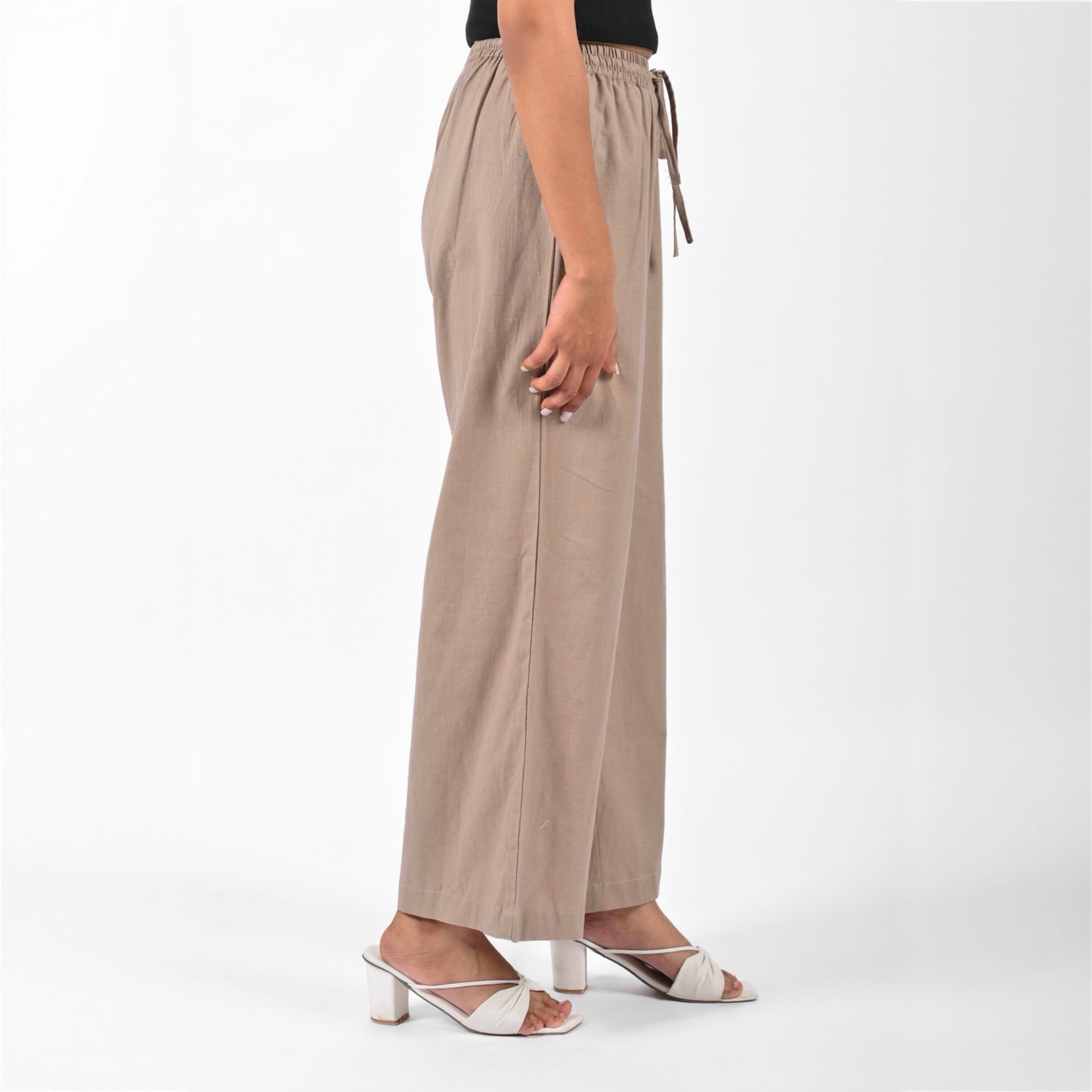 Raw’s Relaxed Wide Leg Pants (GREY)