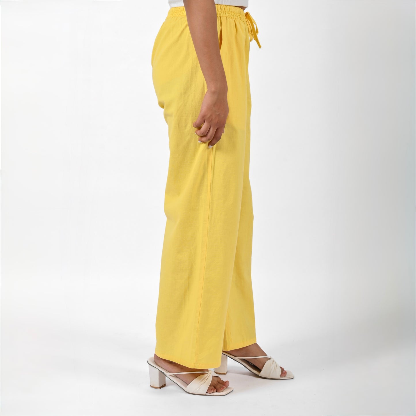Raw’s Relaxed Wide Leg Pants (YELLOW)