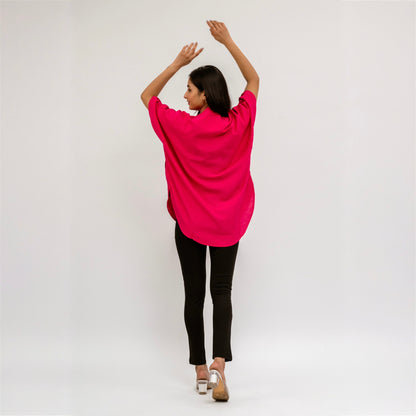Raw's Yoga Tunic (Hot pink)