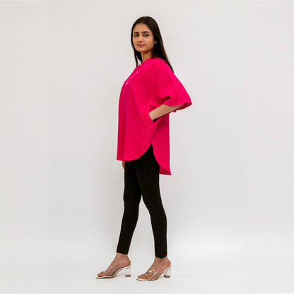 Raw's Yoga Tunic (Hot pink)