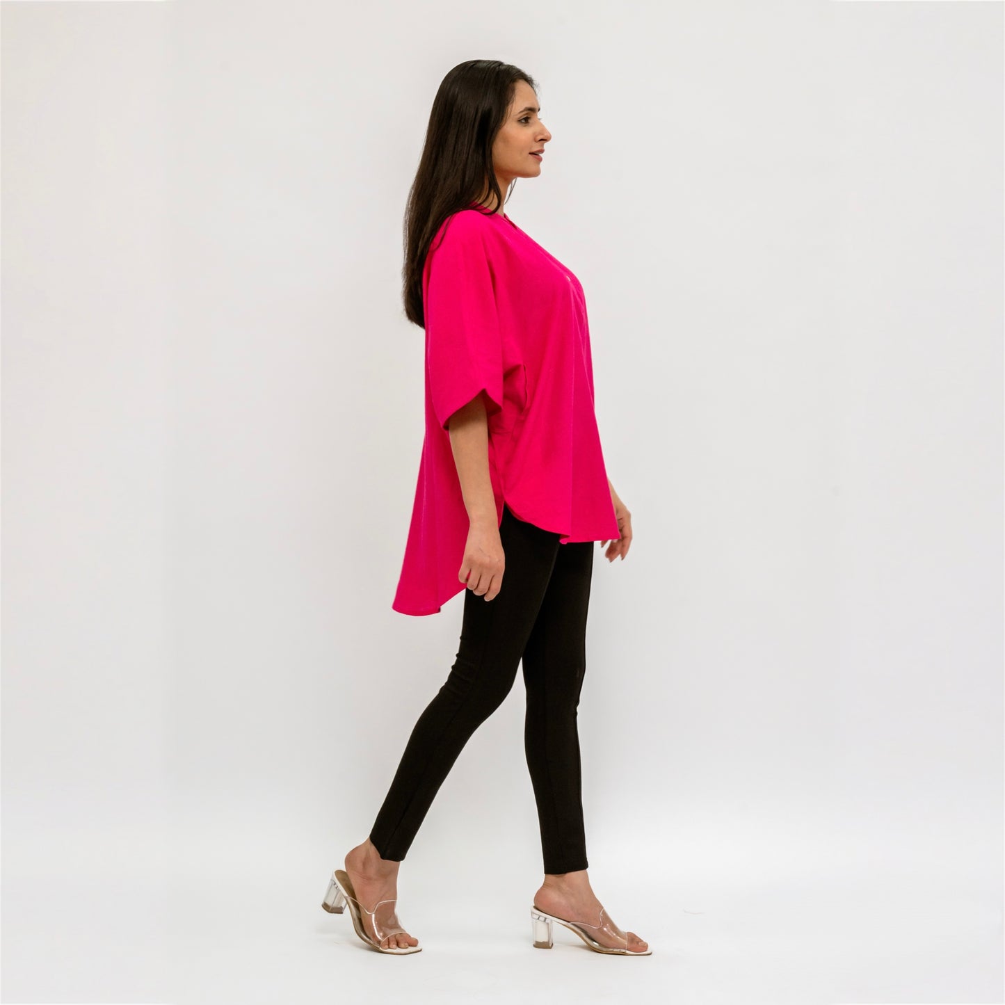 Raw's Yoga Tunic (Hot pink)