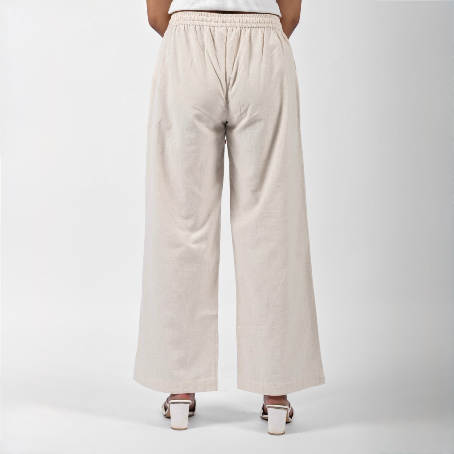 Raw’s Relaxed Wide Leg Pants (IVORY)
